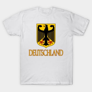 Deutschland - Coat of Arms Design (German Text) T-Shirt